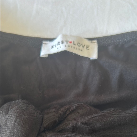 First Love Black Maxi Dress - Picture 3 of 7